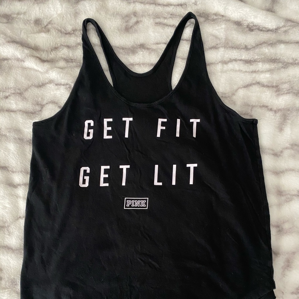 PINK Racerback Tanktop